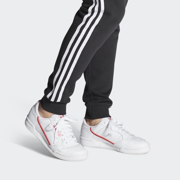 ⛔️SOLD⛔️Adidas CONTINENTAL 80 'WHITE SCARLET FLASH RED' - Picture 4 of 12